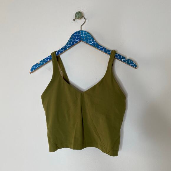 LULULEMON Auric Gold Align Tank Top Size 8 - Picture 8 of 8